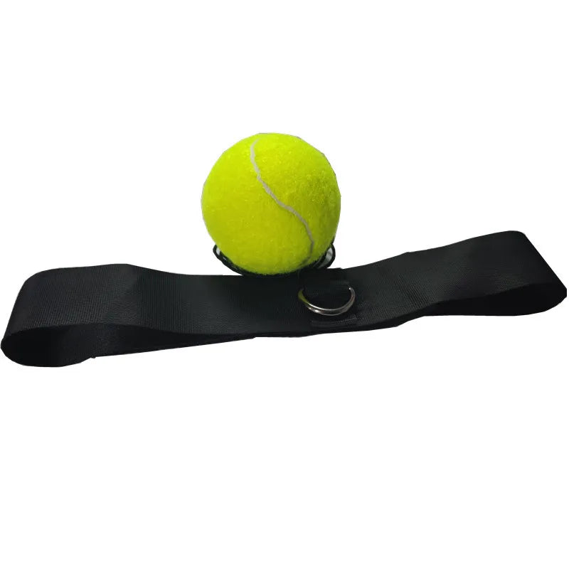 Balle de frappe de vitesse réflexe de boxe, balles en caoutchouc pour l'entraînement de réaction d'agilité avec bandeau, équipements de Fitness, accessoires