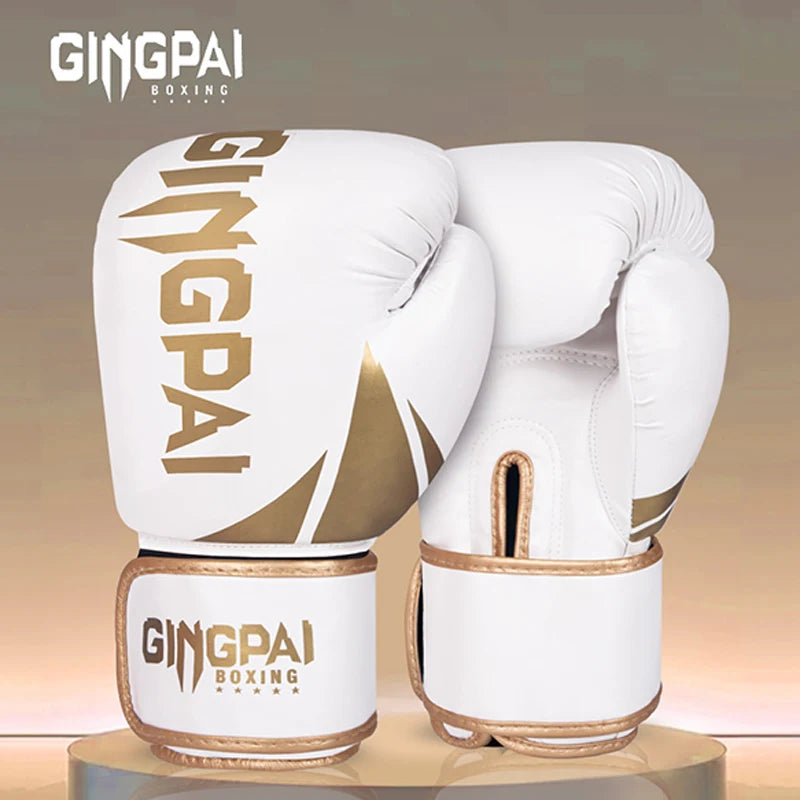 6/8/10/12 oz gants de boxe professionnel adulte boxe Muay Thai gants de combat hommes et femmes formation gants de Combat MMA