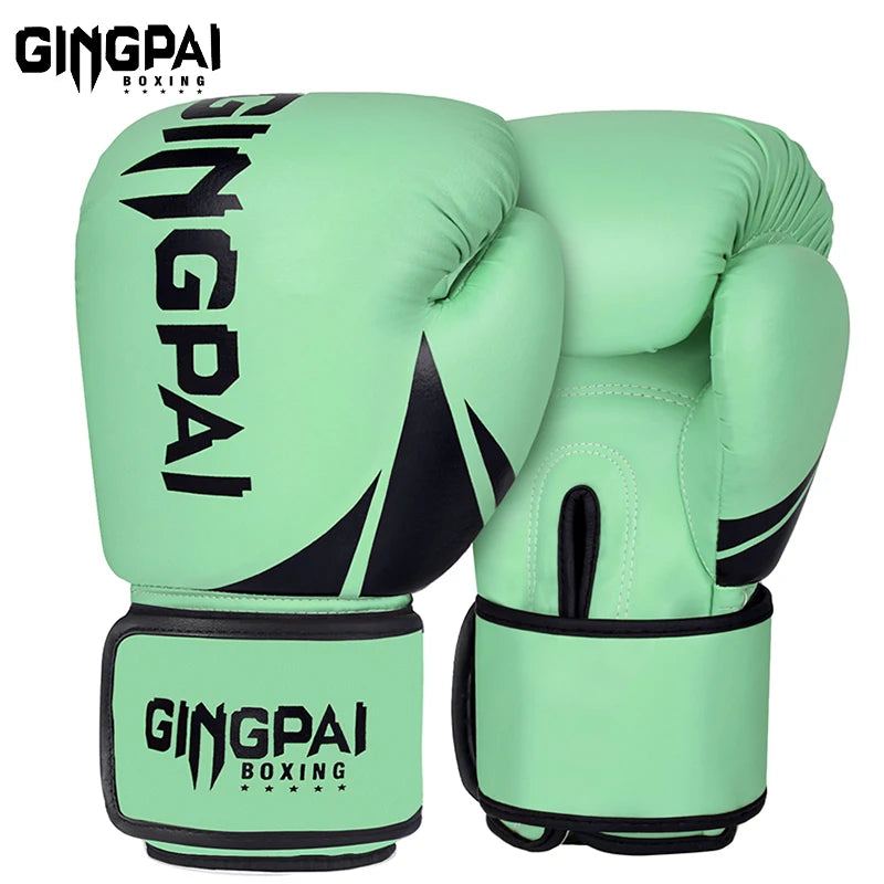 6/8/10/12 oz gants de boxe professionnel adulte boxe Muay Thai gants de combat hommes et femmes formation gants de Combat MMA