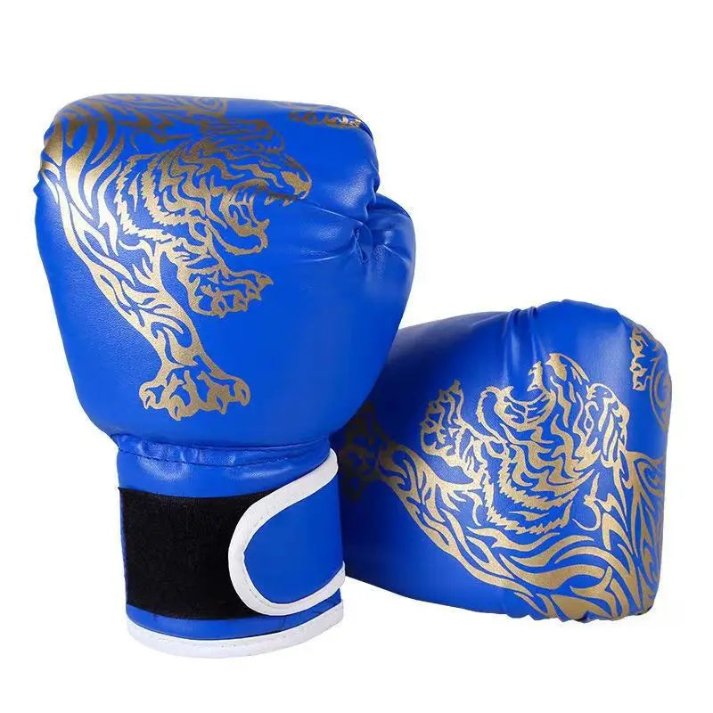 Gants de boxe respirants en cuir PU, gants de combat pour enfants, entraînement de boxe, Kickboxing, pour salle de sport, Sport intérieur et extérieur