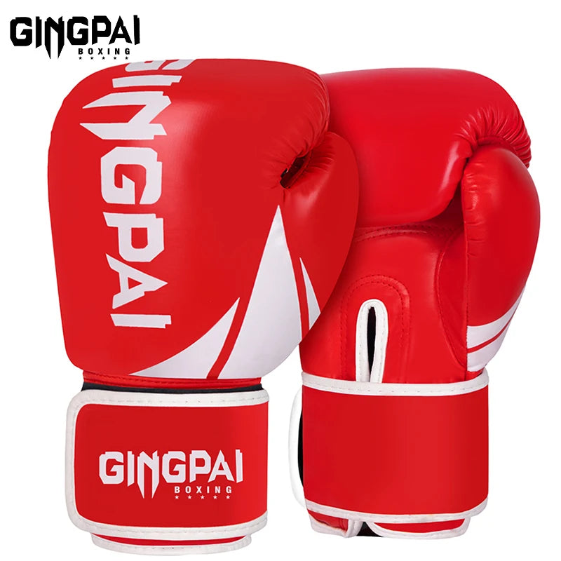 6/8/10/12 oz gants de boxe professionnel adulte boxe Muay Thai gants de combat hommes et femmes formation gants de Combat MMA