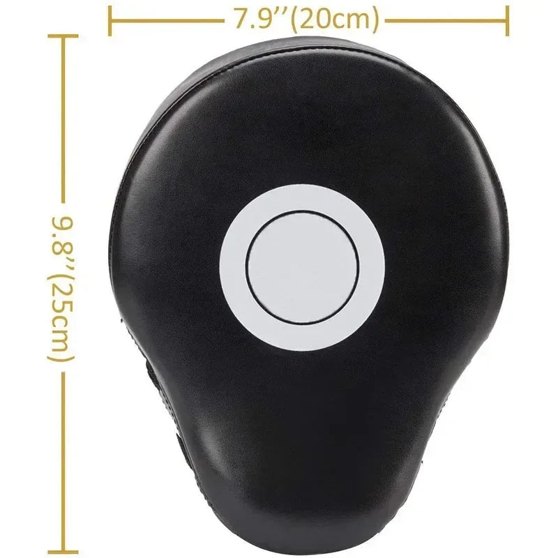 1/2 pièces sac de boxe incurvé équipement de boxe Focus sacs de boxe pour Taekwondo Muay Thai karaté adultes enfants PU entraînement pattes tampons
