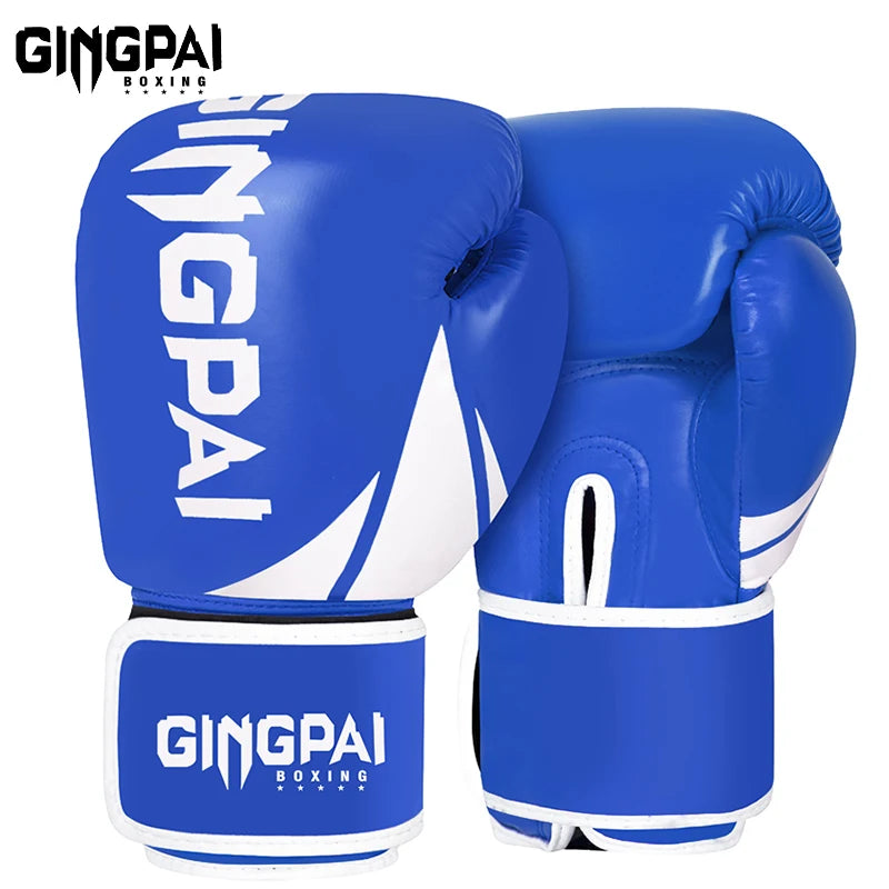 6/8/10/12 oz gants de boxe professionnel adulte boxe Muay Thai gants de combat hommes et femmes formation gants de Combat MMA