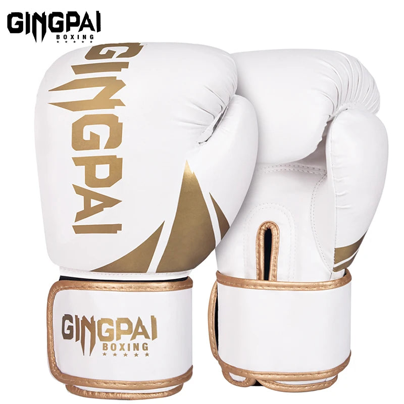 6/8/10/12 oz gants de boxe professionnel adulte boxe Muay Thai gants de combat hommes et femmes formation gants de Combat MMA