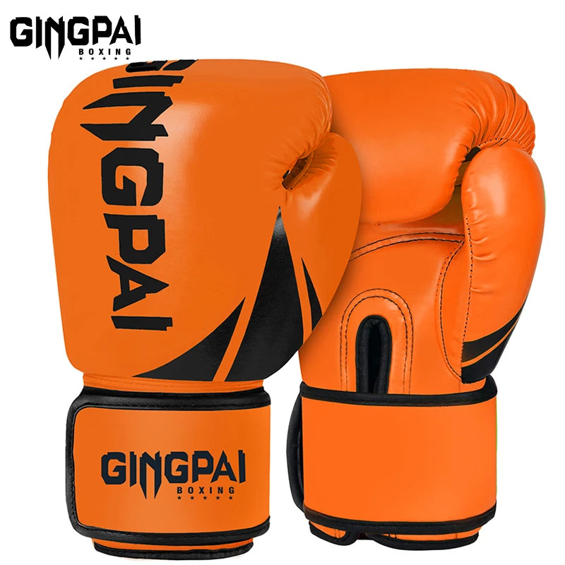 6/8/10/12 oz gants de boxe professionnel adulte boxe Muay Thai gants de combat hommes et femmes formation gants de Combat MMA