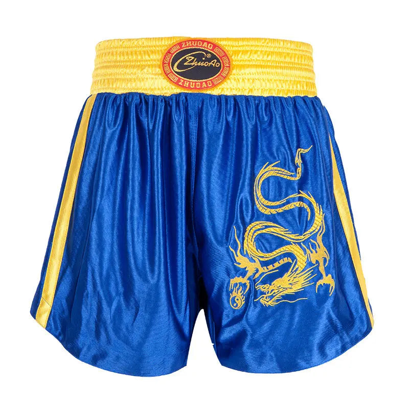 Ensemble de Shorts de boxe pour hommes, femmes et enfants, Muay Thai short t-shirt gilet Sanda BJJ Arts martiaux combat Kickboxing