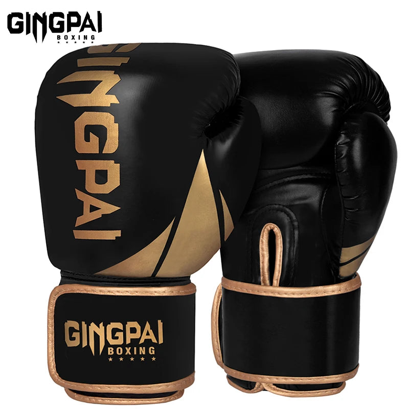 6/8/10/12 oz gants de boxe professionnel adulte boxe Muay Thai gants de combat hommes et femmes formation gants de Combat MMA